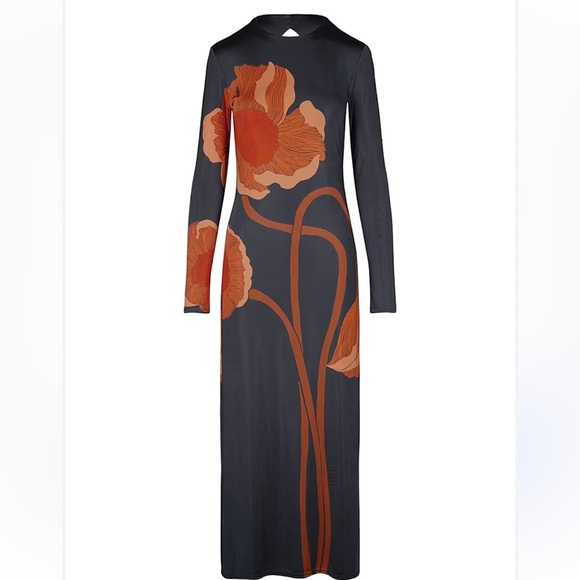 Johanna Ortiz allegory Maxi Dress size 6 NWOT - Picture 4 of 14